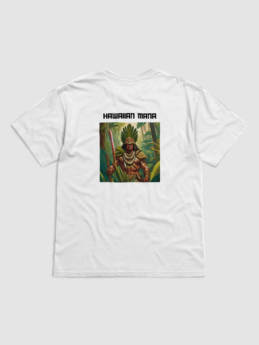 "Hawaiian Mana" Warrior T-Shirt (Front & Back) product image (2)