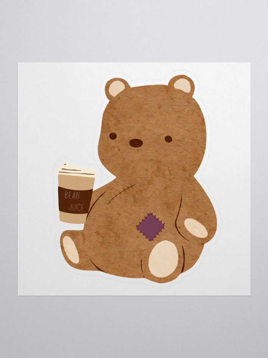 Coffee Bear Sticker product image (1)