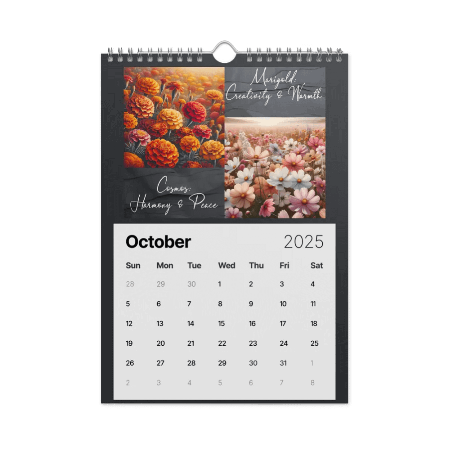 2025 Flowers of the Month Calendar product image (37)