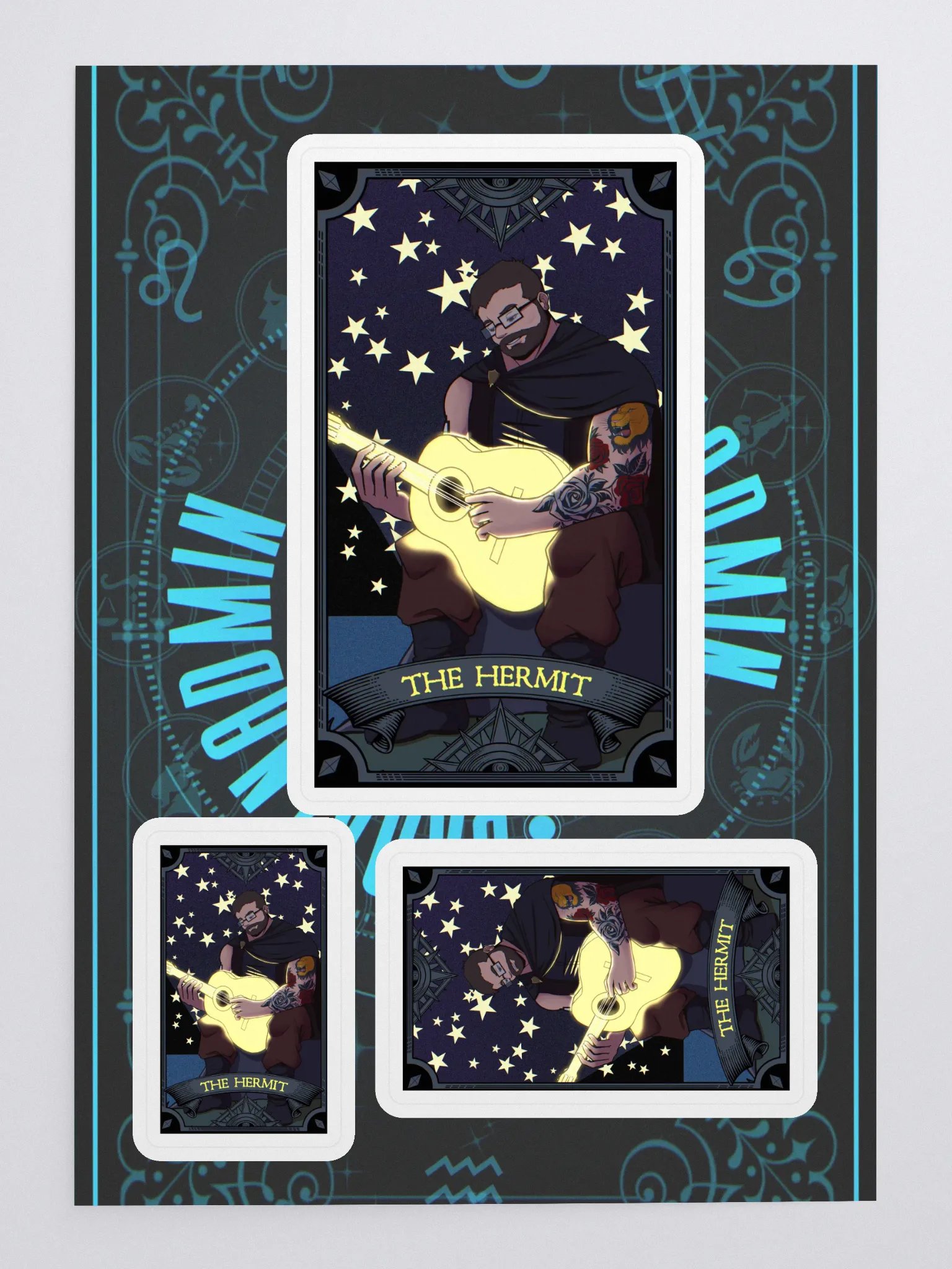 The Hermit Stickers product image (3)