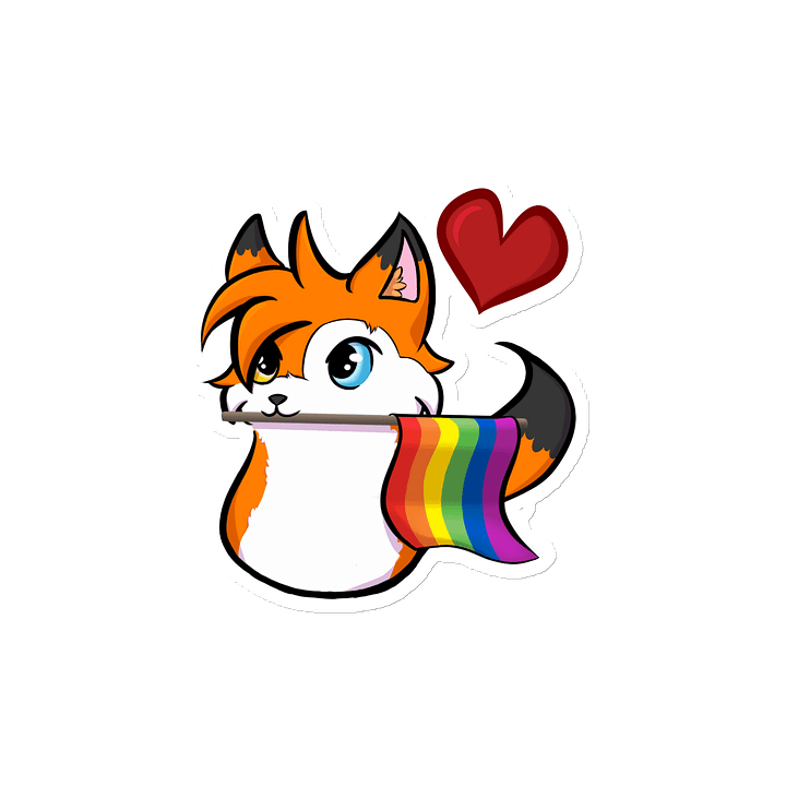 Pride Fox-tato Magnet product image (2)