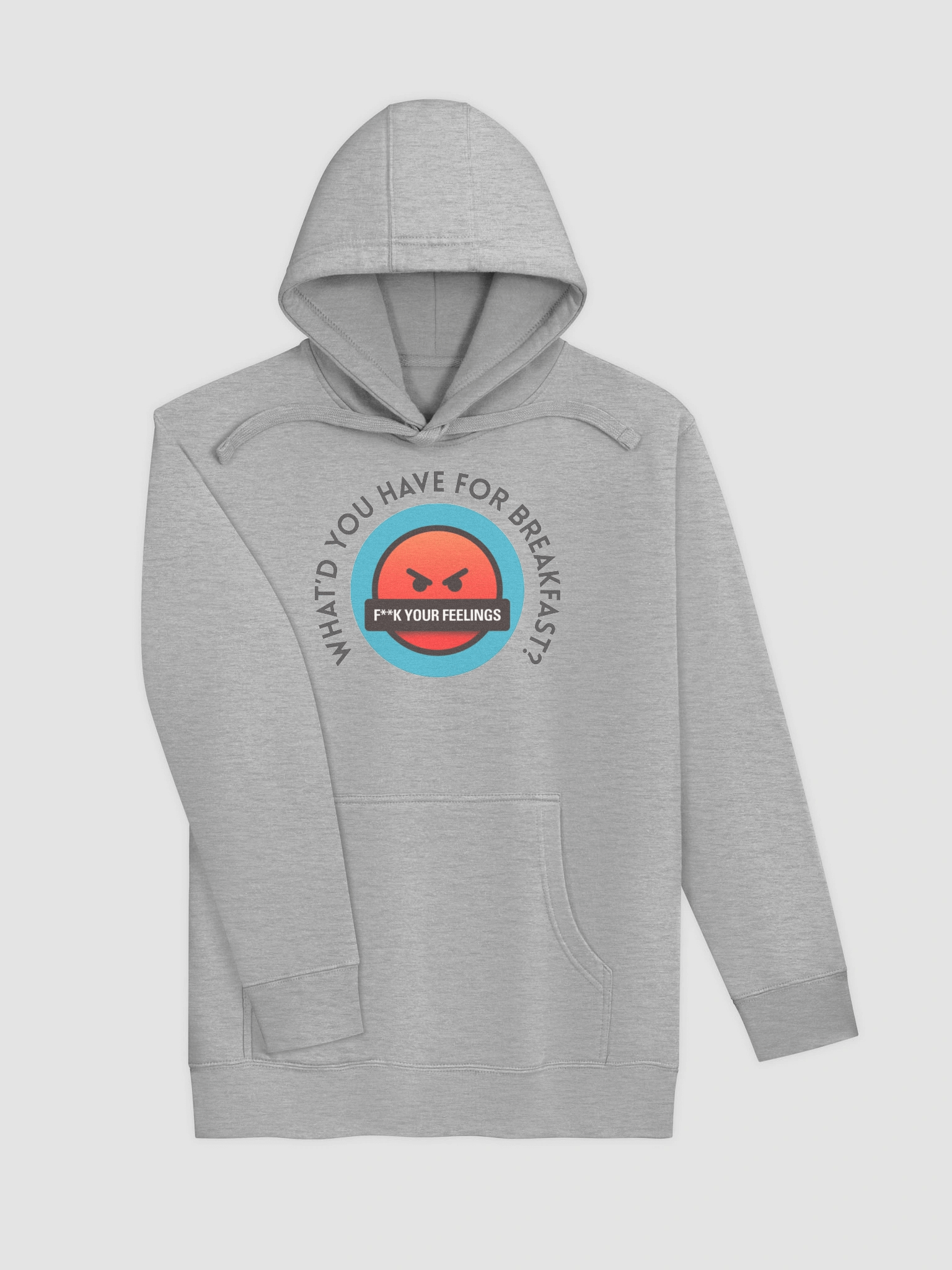 Breakfast Hoodie Black Text product image (9)