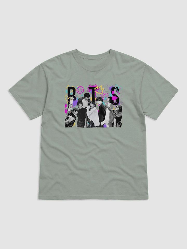 BTS Graffitti Dyed Heavyweight T-Shirt product image (1)