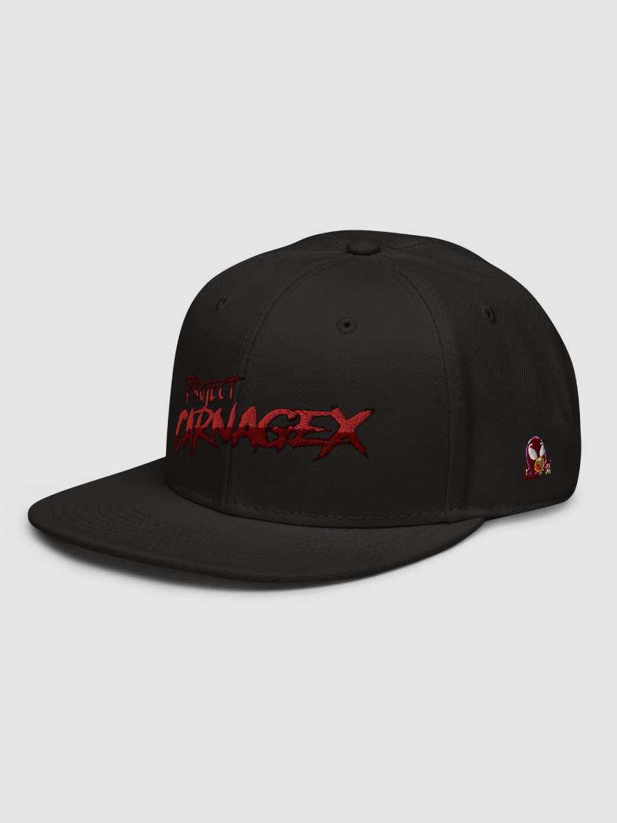 [projectcarnagex] Otto Wool Blend Snapback Cap Otto Cap 125-978 product image (2)