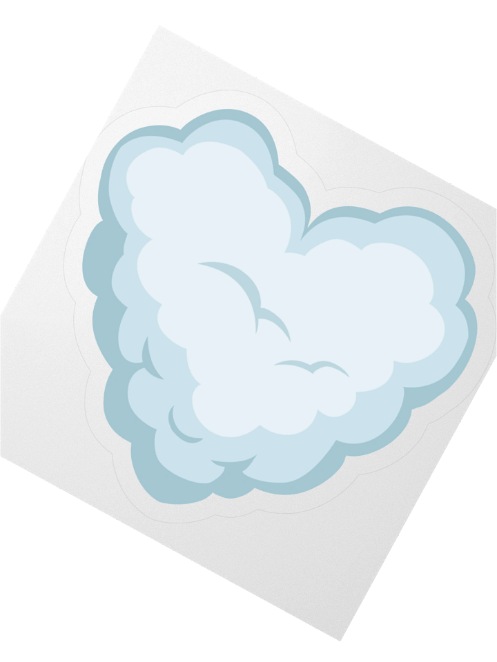 Cloud Heart Sticker product image (6)