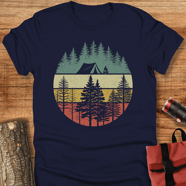 Wildlife camping t-shirt, Unisex product image (3)