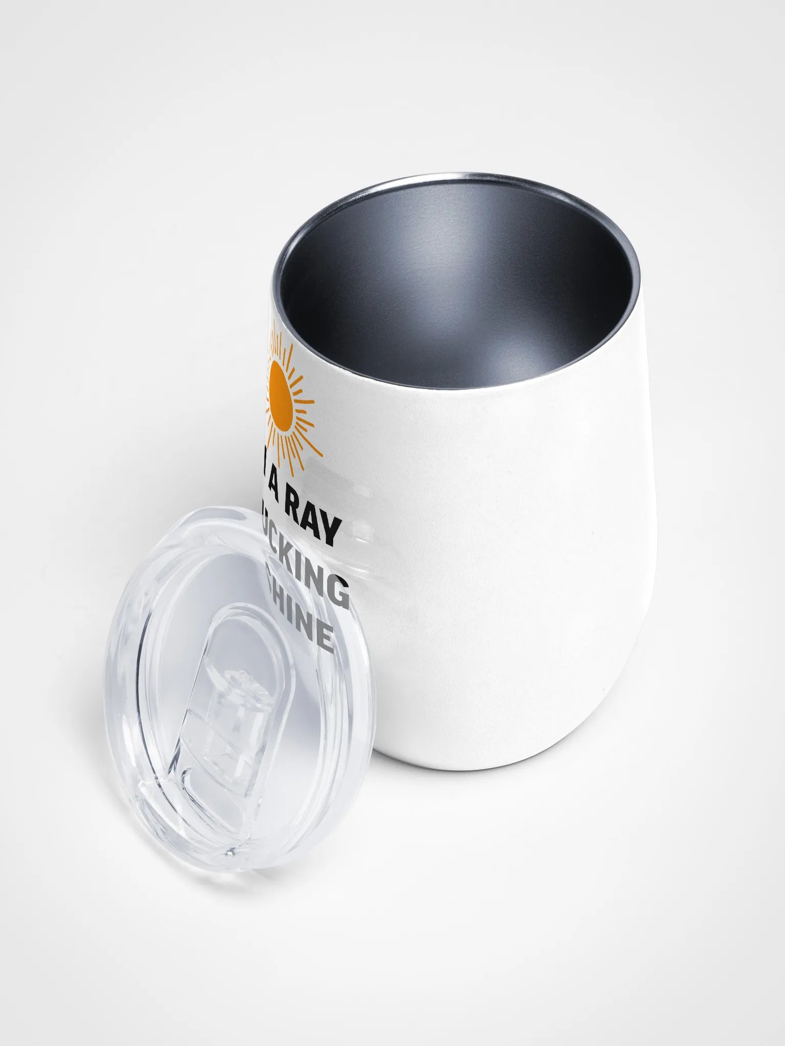 I am a Ray of Fucking Sunshine - Wine Tumbler product image (3)