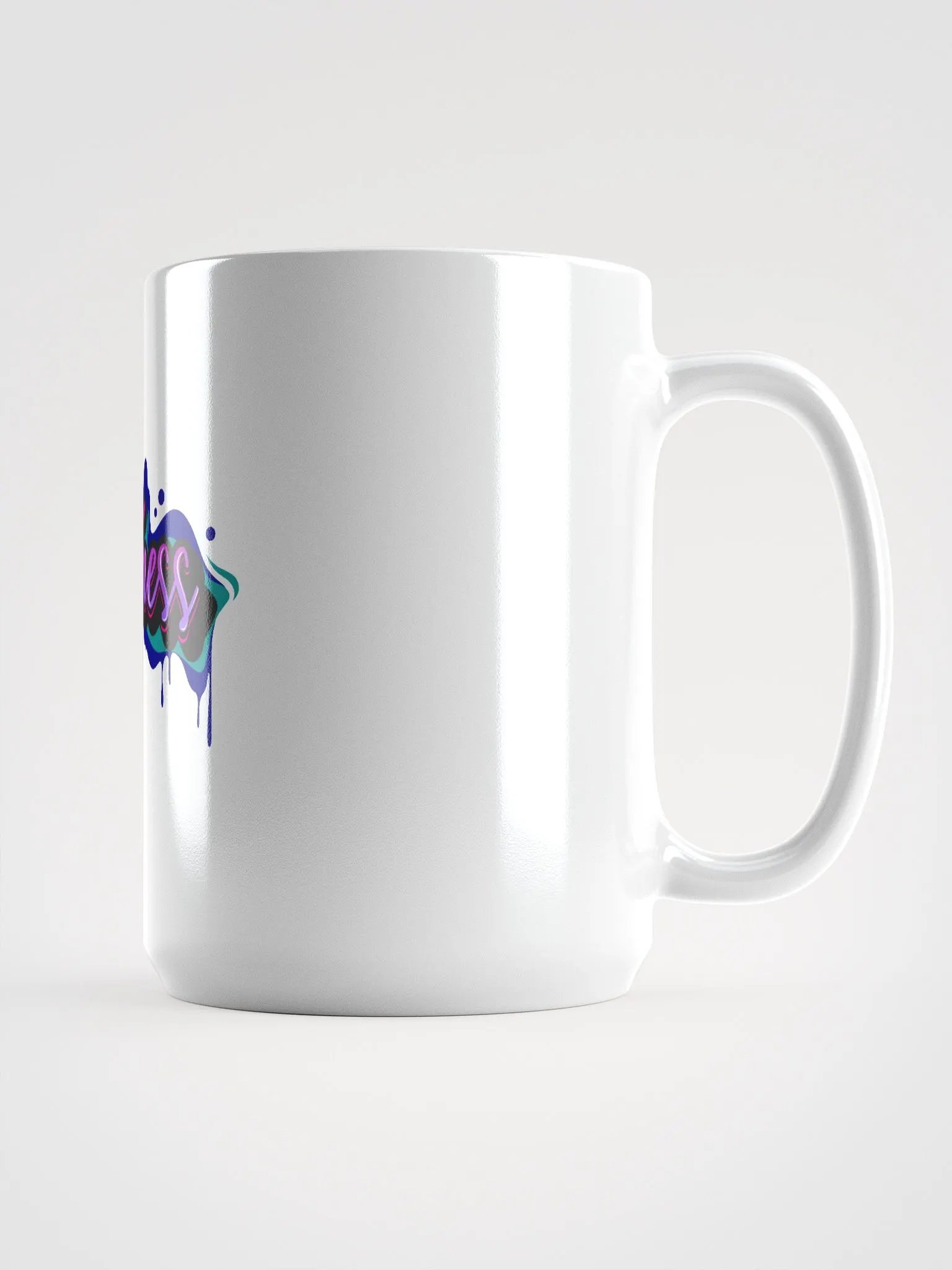 Glowing MzFiness Logo Mug product image (2)