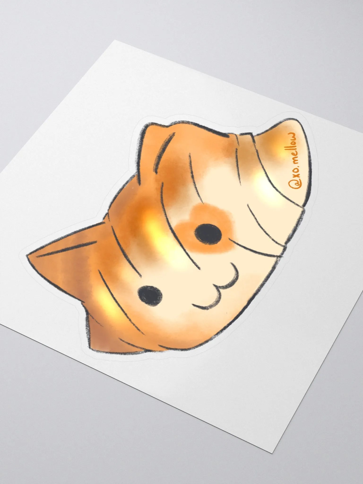 Croissant Mellow Sticker product image (3)