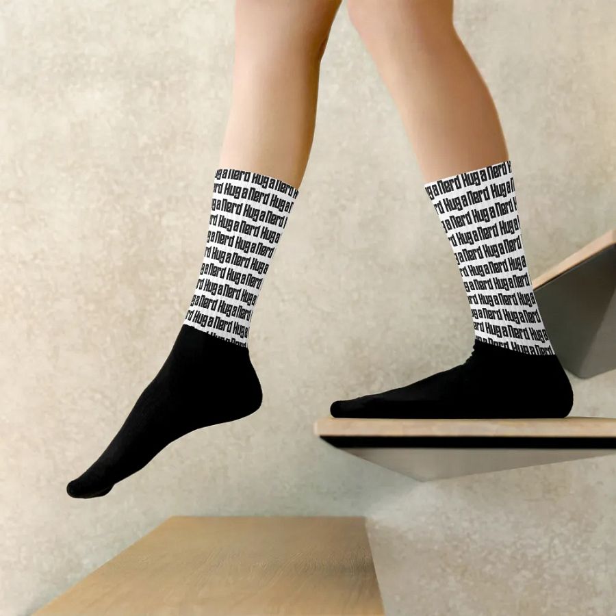 Hug a Nerd Socks product image (9)