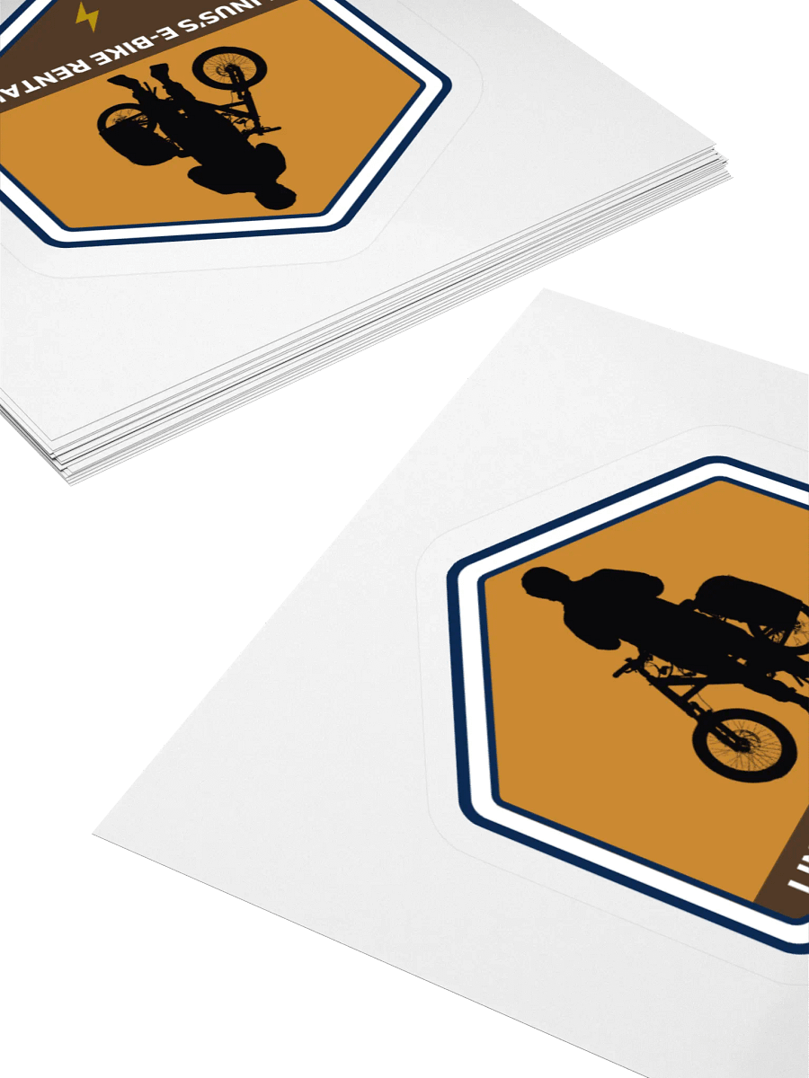 Linus's E-bike rental stickers! product image (11)