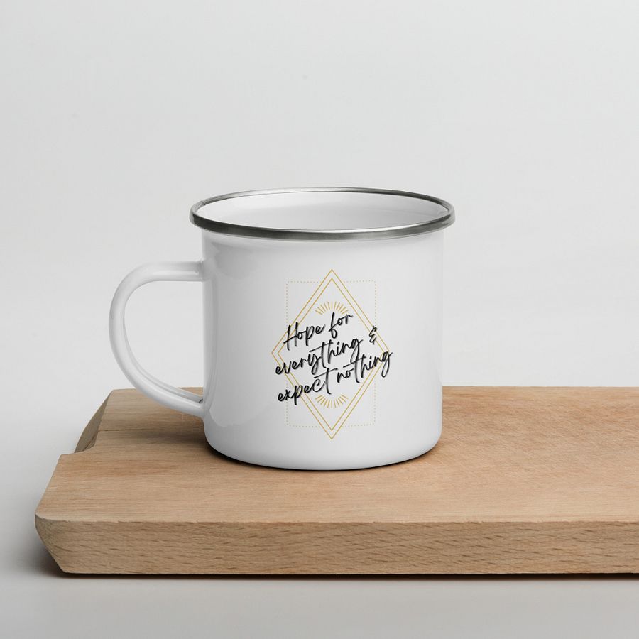 Hope for everything... - Enamel Mug product image (4)