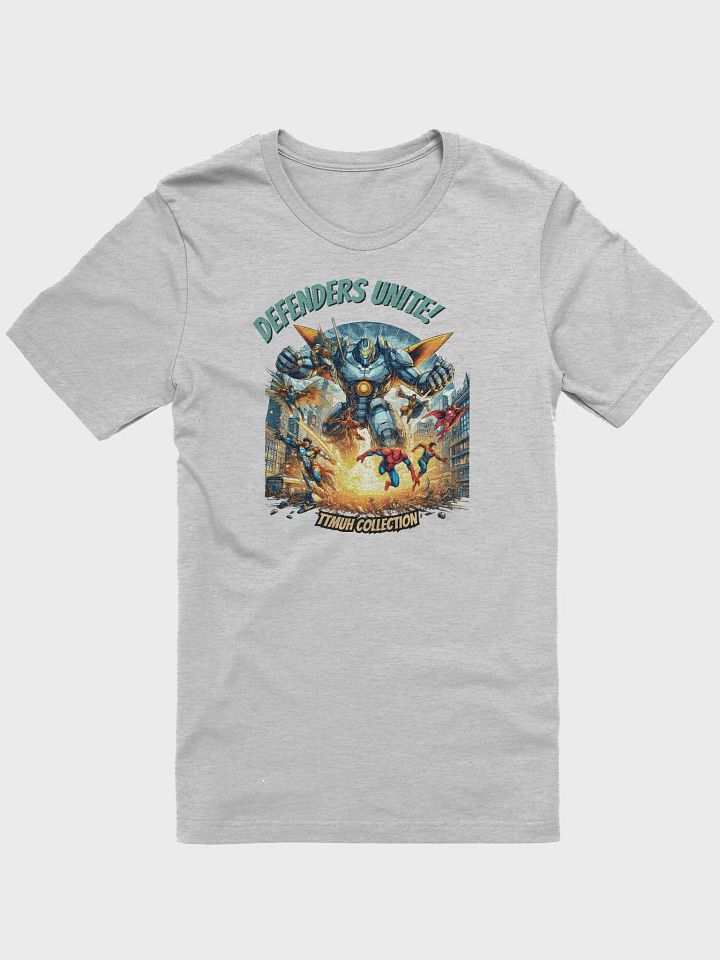 Defenders Unite Superhero Team T-Shirt product image (5)