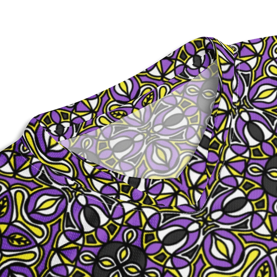 Non-Binary Abstract T - Sports Jersey product image (7)