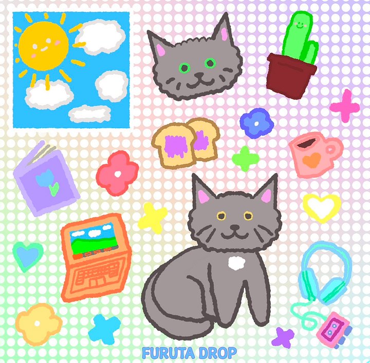 sunny day sticker sheet product image (1)