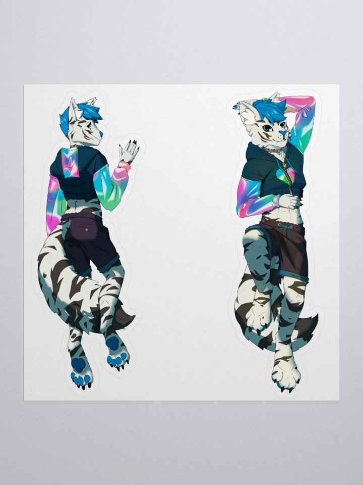 Tiger2Daki Kiss Cut Sticker Set product image (1)