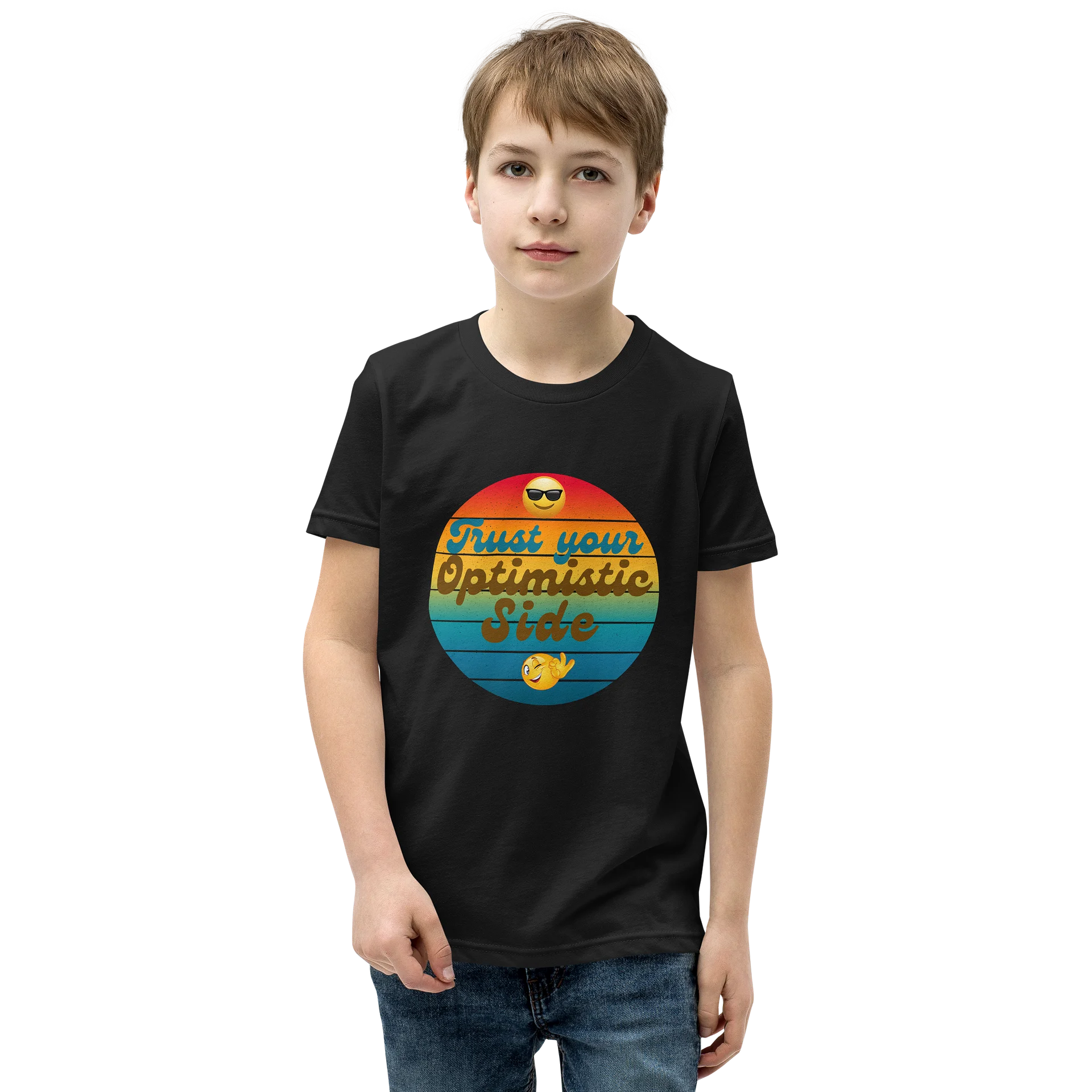 Optimistic Vibes Youth T-Shirt product image (1)