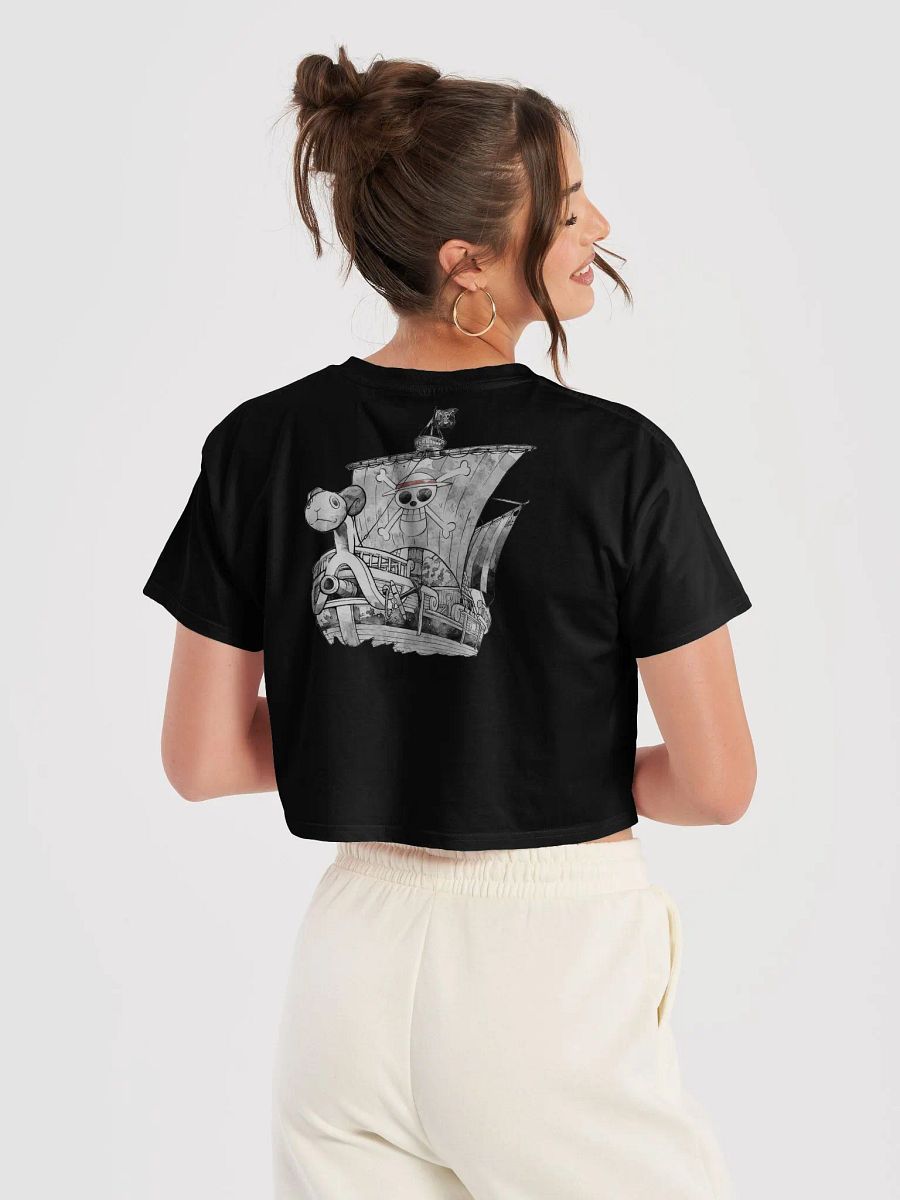 Whimsical Ship Skull Women's Crop Top product image (7)