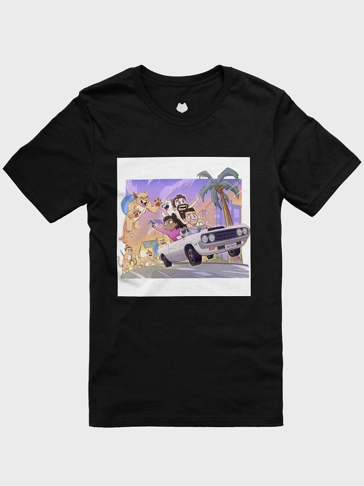 Cat-astrophic Fur-ocius Purrsuit T-Shirt product image (6)