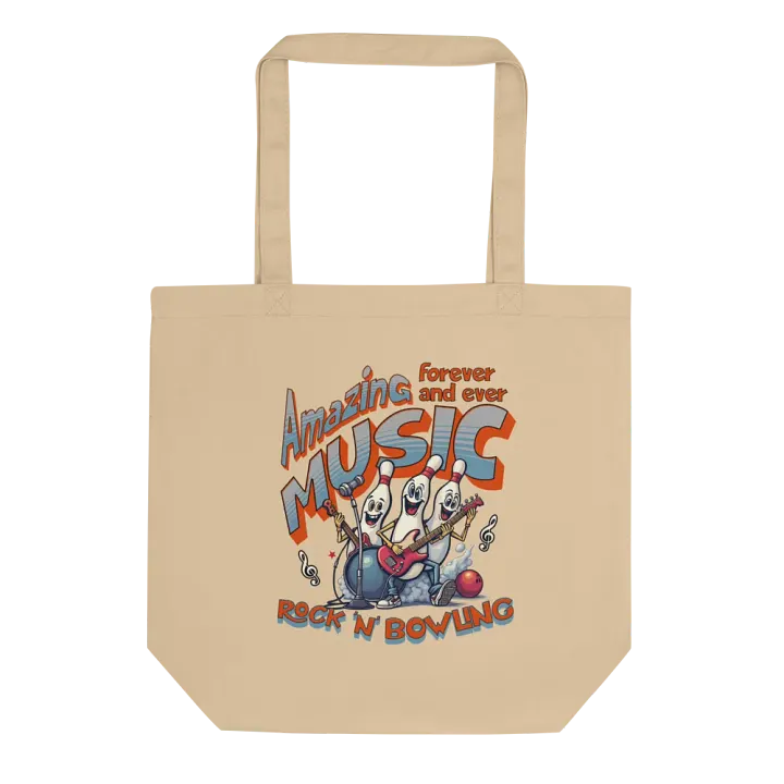Amazing Music Rock N Bowl Tote Bag product image (1)