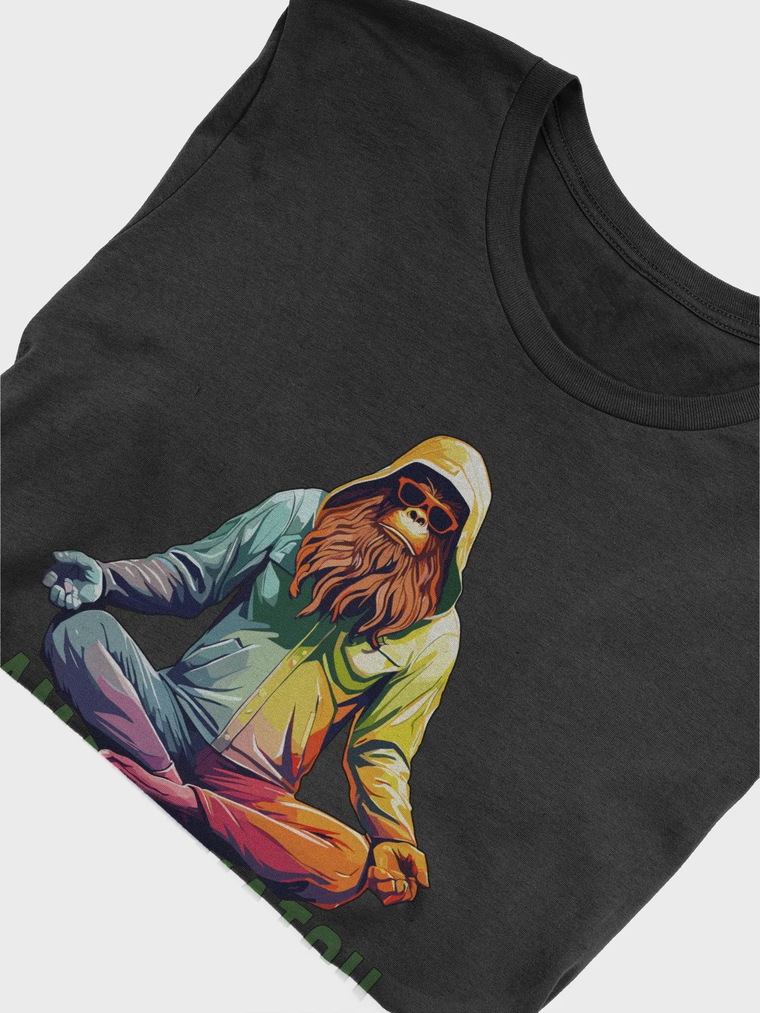 Yoga Sasquatch Graphic T Shirt | Namasquatch product image (3)