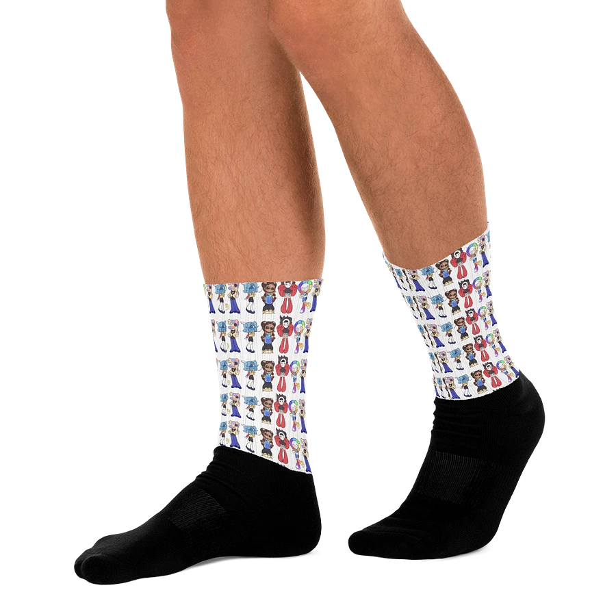 White Group Chibi Socks product image (10)