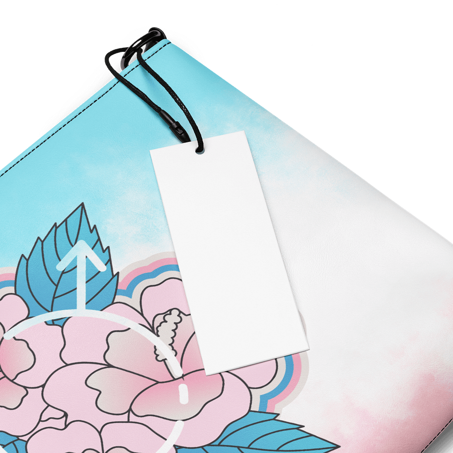 LGBTQIAP2S+ 2025, Trans Flower with Symbol, Crossbody Bag product image (3)