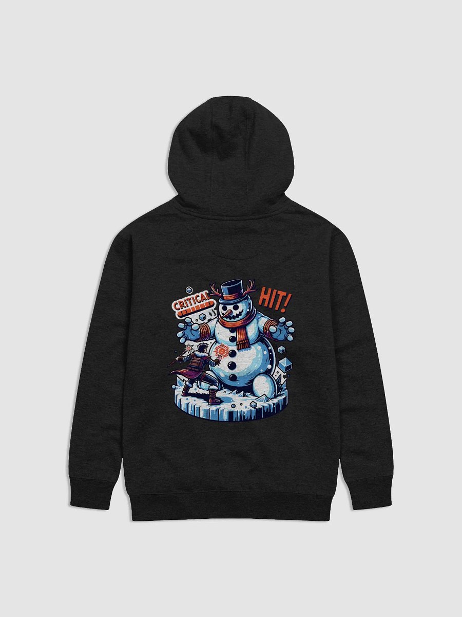 Epic RPG Boss Fight Hoodie – Snowman Showdown product image (15)