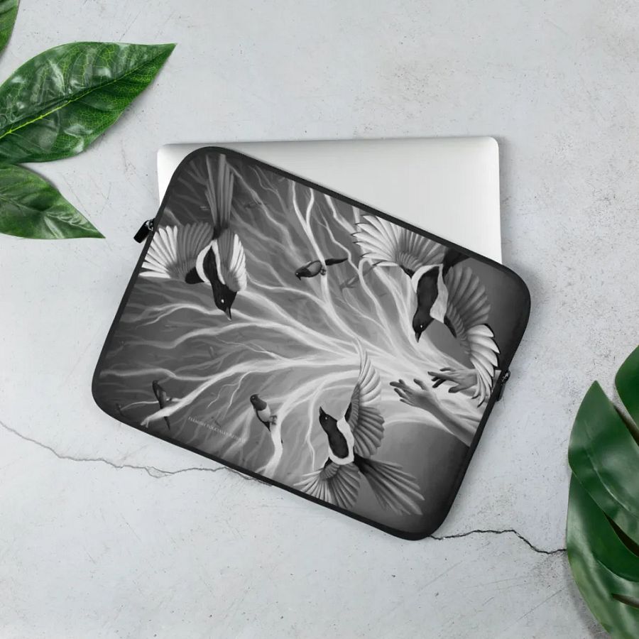 The Magpie Tree Laptop Sleeve product image (3)