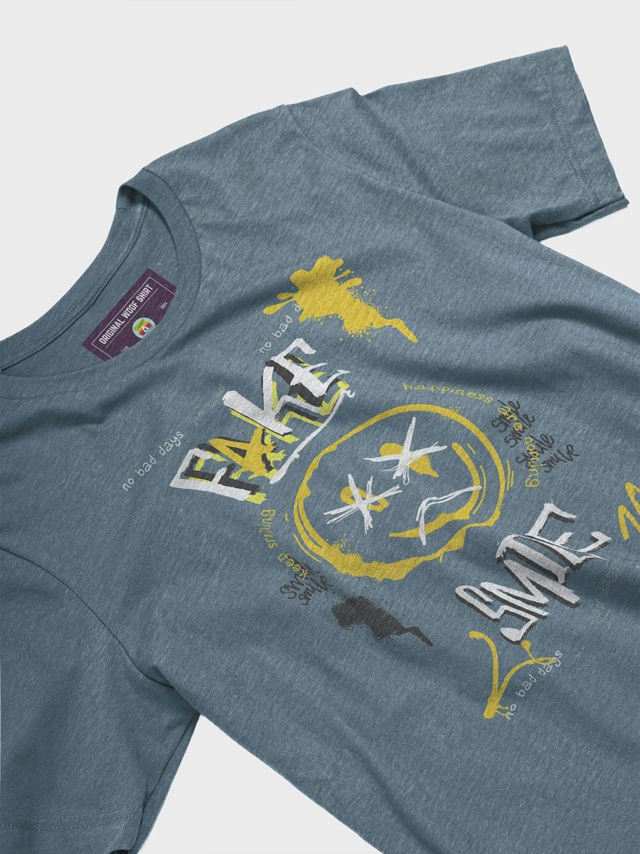 Fake Smile | Unisex Bella+Canvas Supersoft T-Shirt product image (4)
