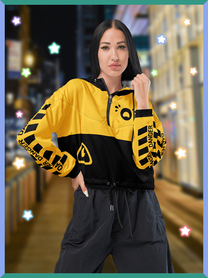 Inconsolable Emote - Cropped Windbreaker product image (1)