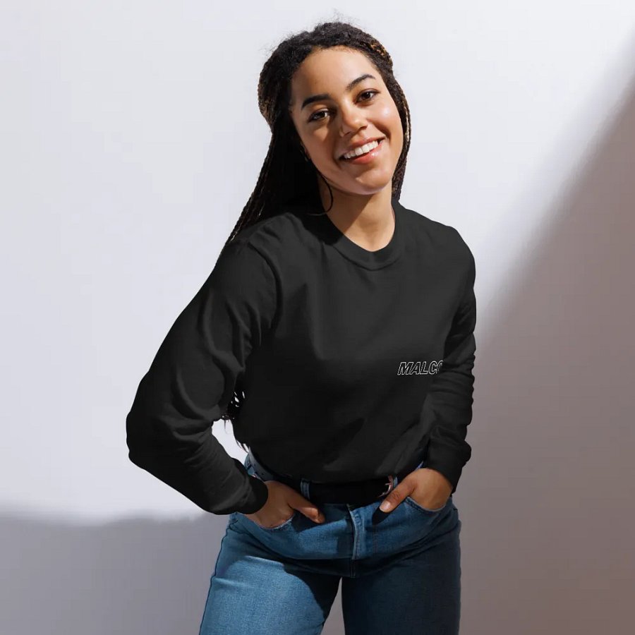 TweedleLiras Typography Long Sleeve Shirt product image (7)