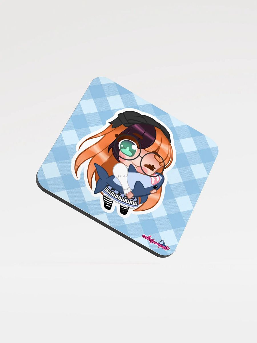 Cake & Shark Coaster product image (1)