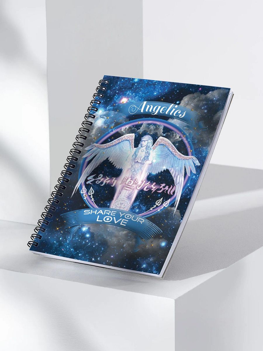 Angelics Share Your Love Spiral Notebook product image (8)