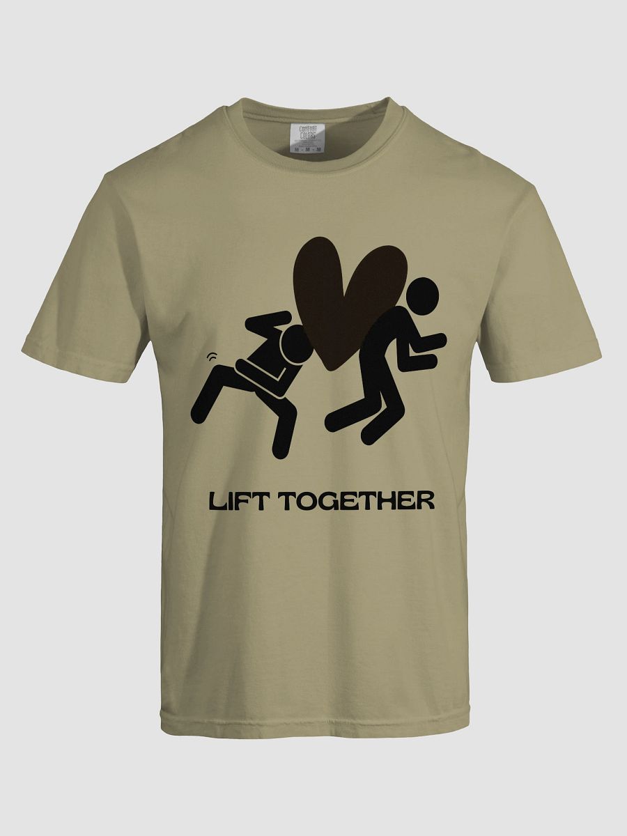 LIFT TOGETHER HEAVYWEIGHT HEART T-SHIRT product image (61)