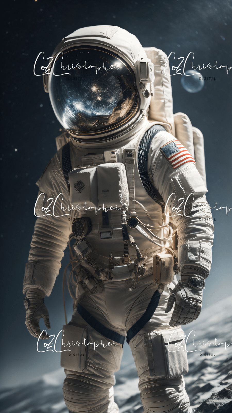 A Walk in Space Mobile Wallpaper product image (3)