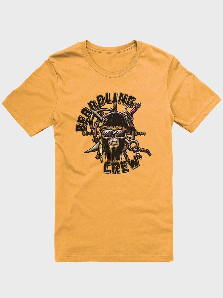 Beardling Crew Skull - T-Shirt - Unisex sizing product image (1)