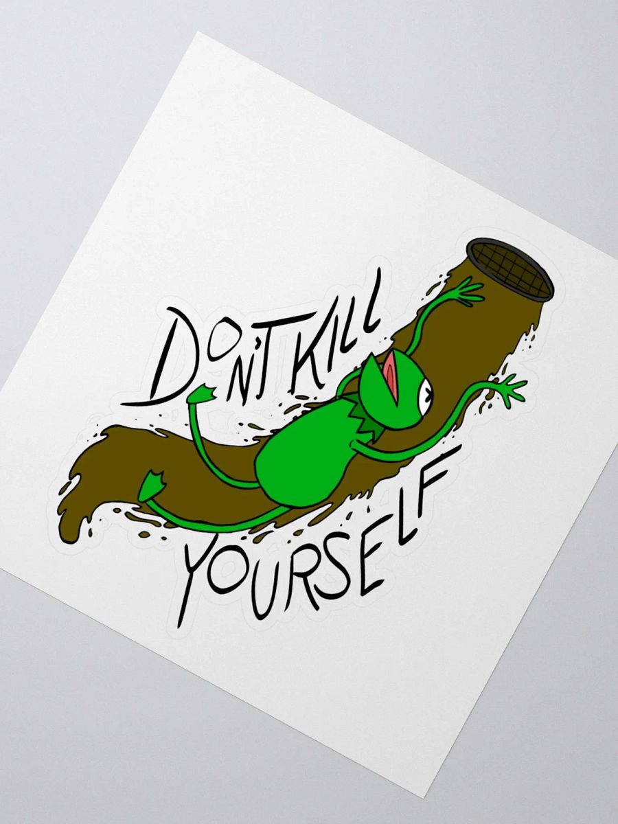 frog sewerslide sticker product image (2)