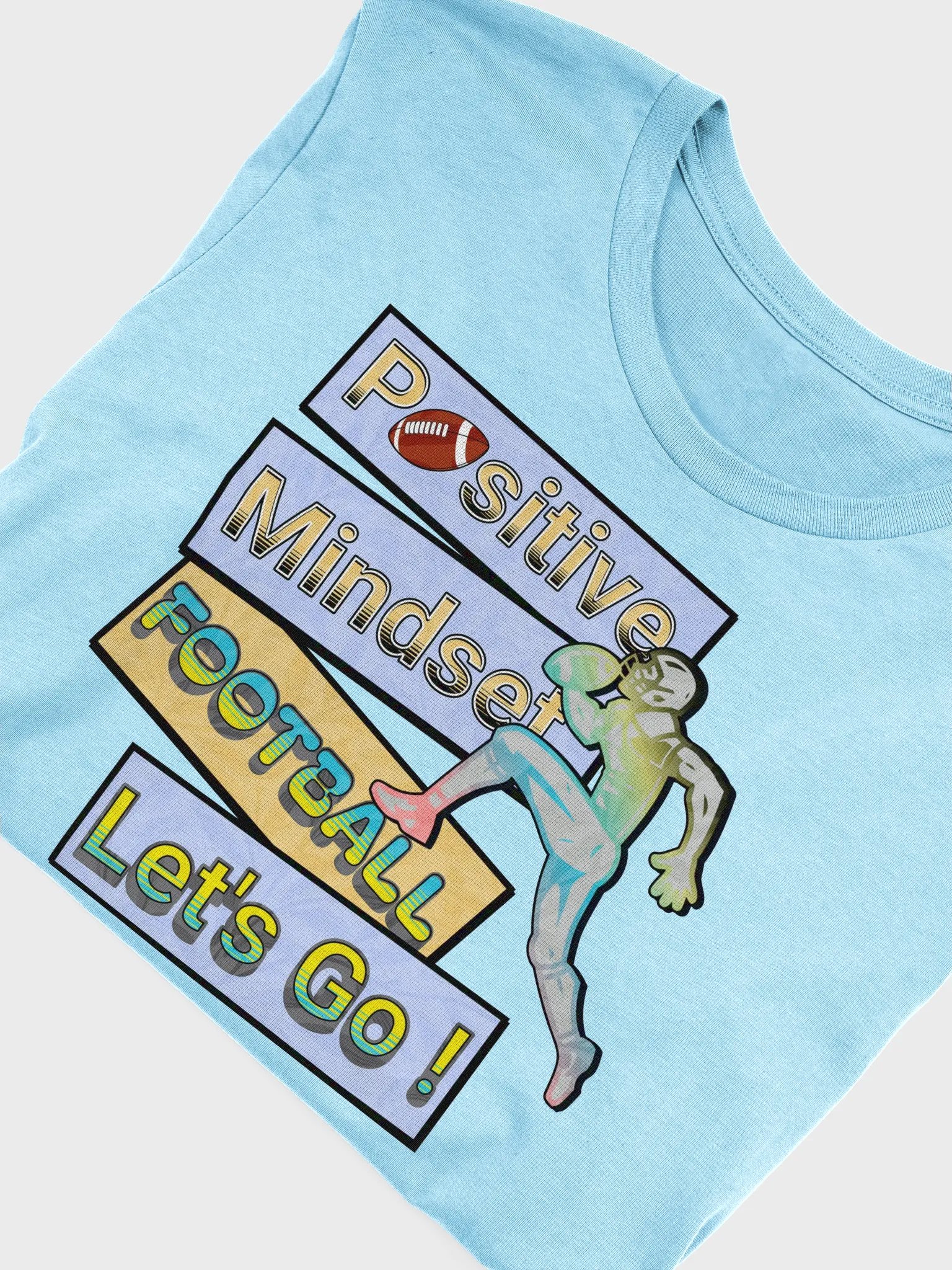 Positive Mindset Football T-Shirt product image (3)