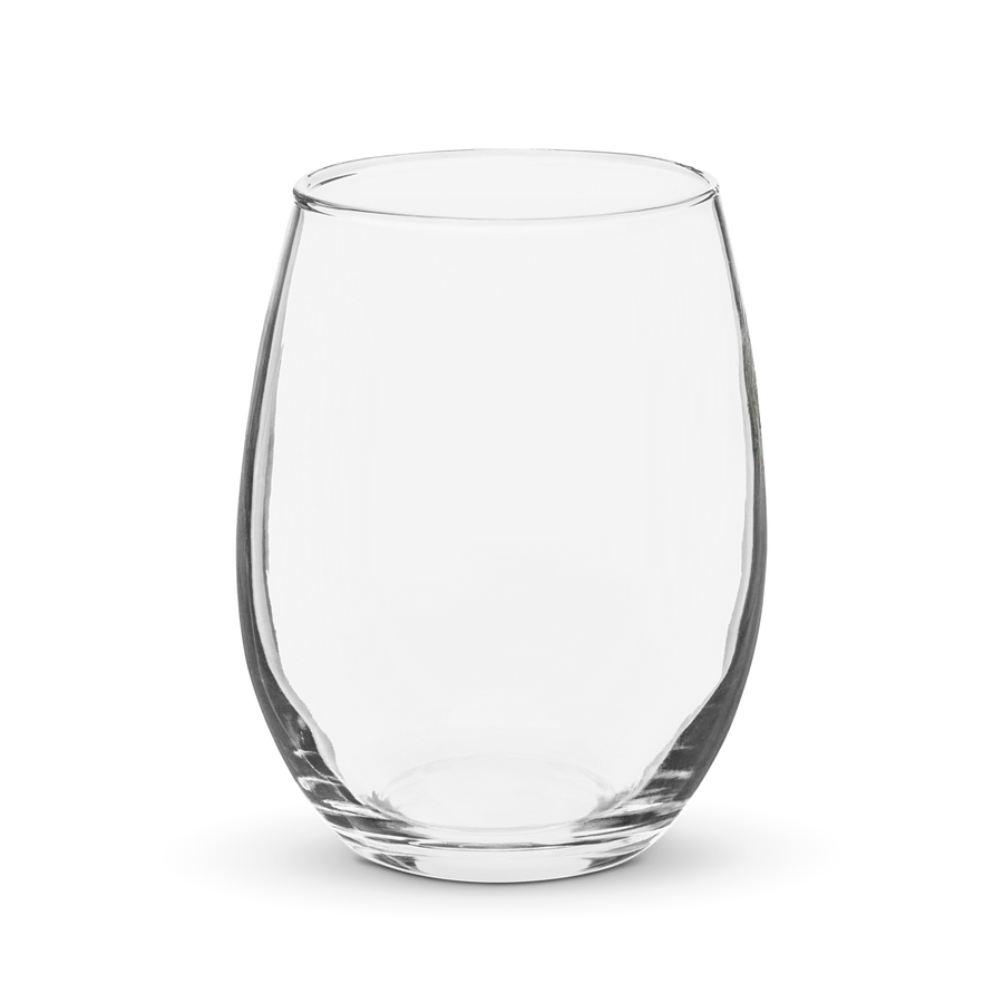 Green Heart stemless wine glass product image (7)