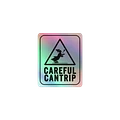 Holographic CC Logo Sticker product image (1)