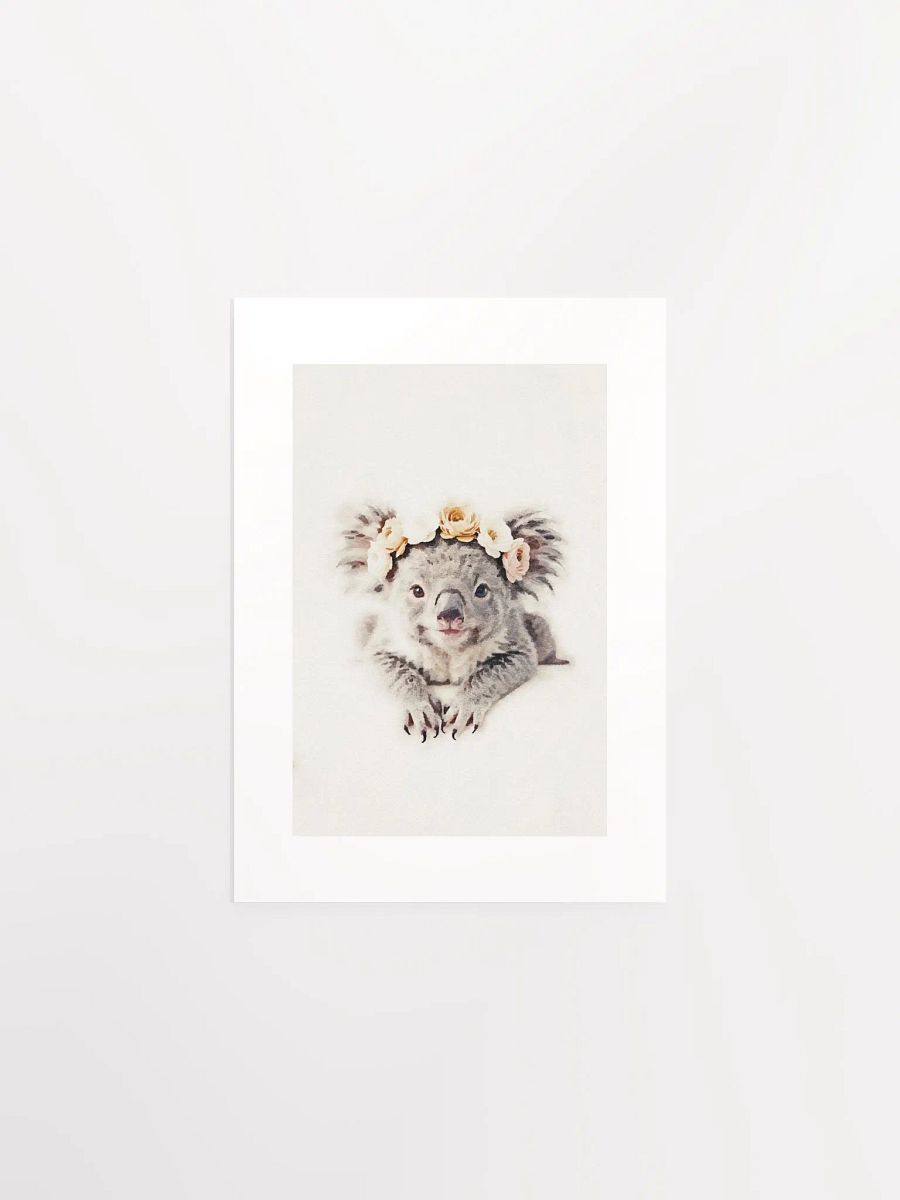 Serene Koala Passepartout Print product image (7)