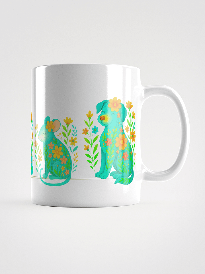 Mug Blanc - Ferme Fleurie Tropicale Série 2 - Cadeau Original product image (1)