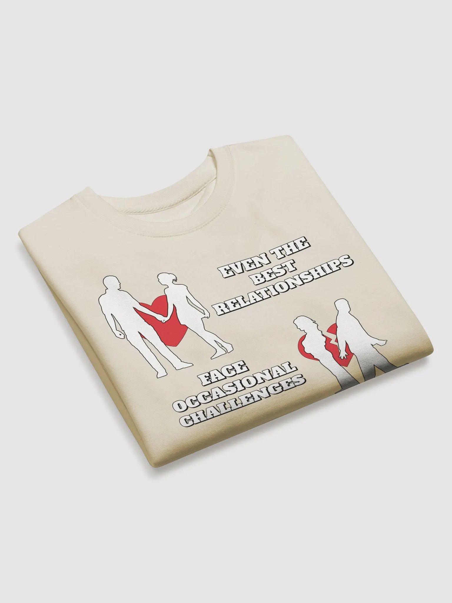 Even The Best Relationship Face Occasional Challenges - Sweatshirt product image (22)