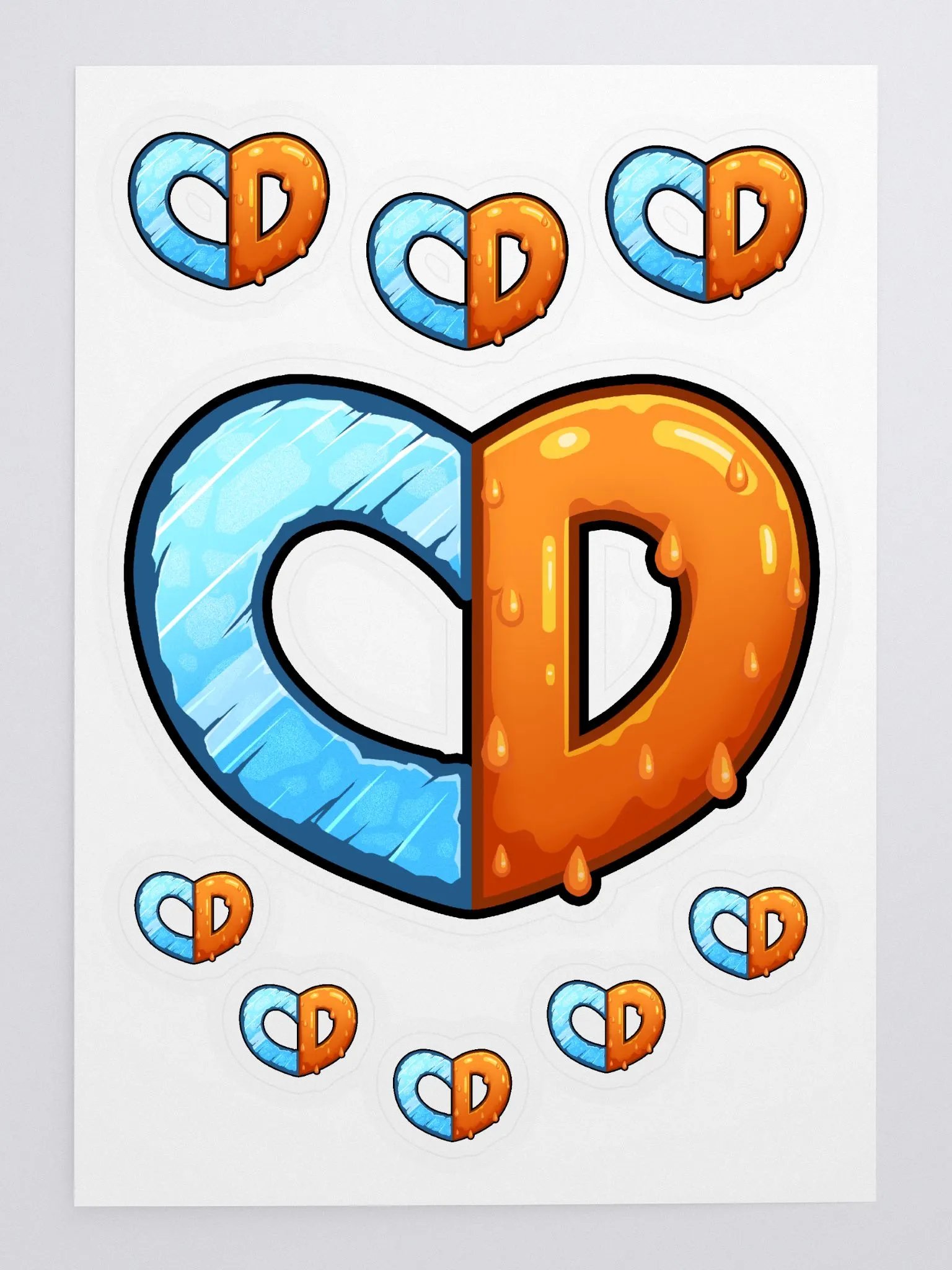 heart v2 sticker sheet product image (3)