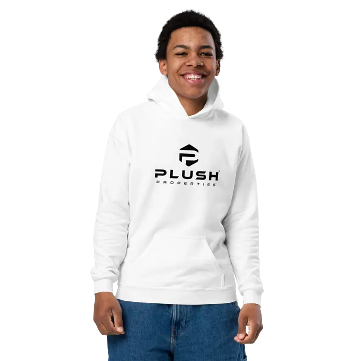 Plush Kiddie Plush Hoodie - White product image (2)