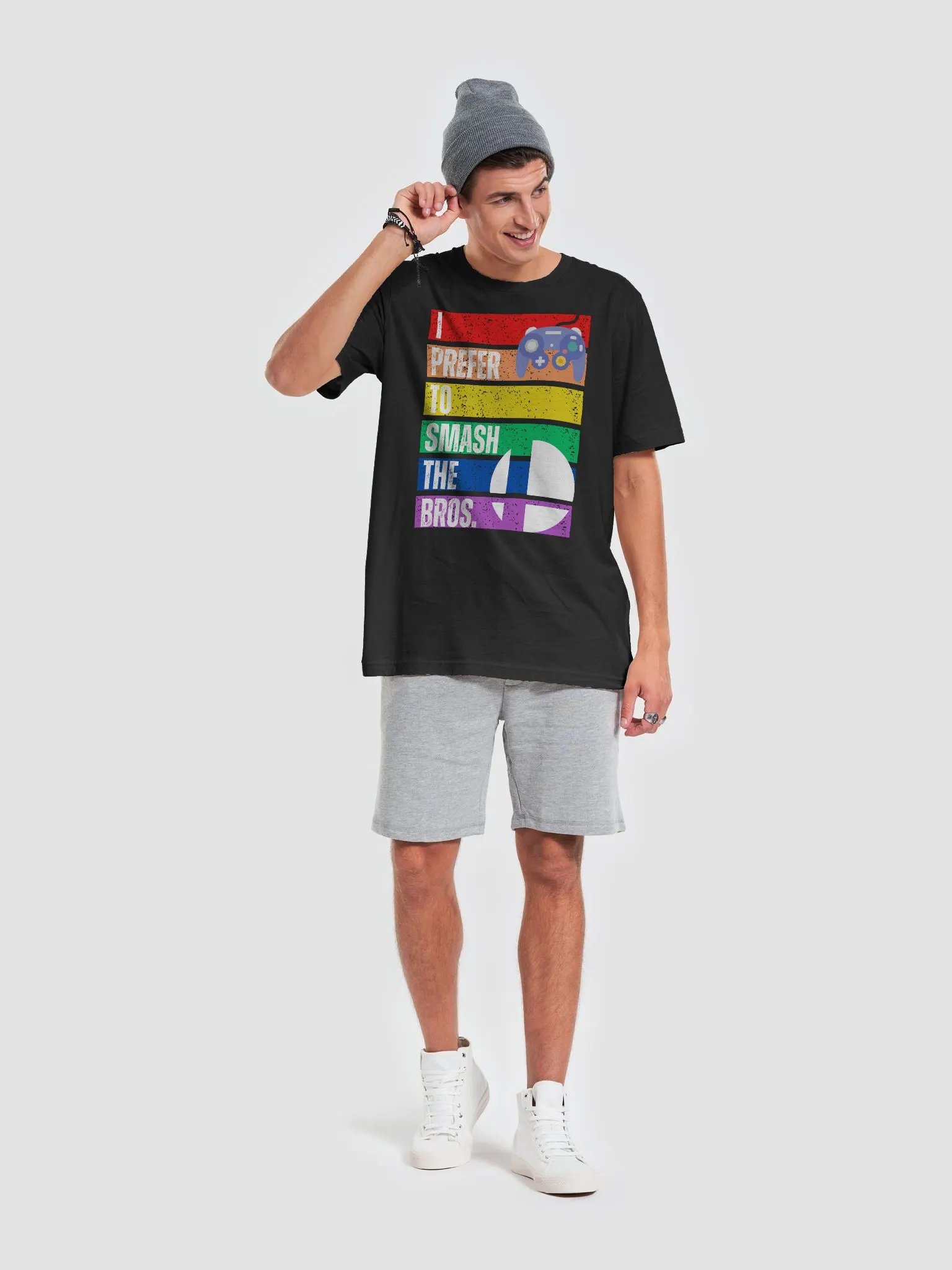 Gay Pride Smash Bros Tee Shirt product image (6)