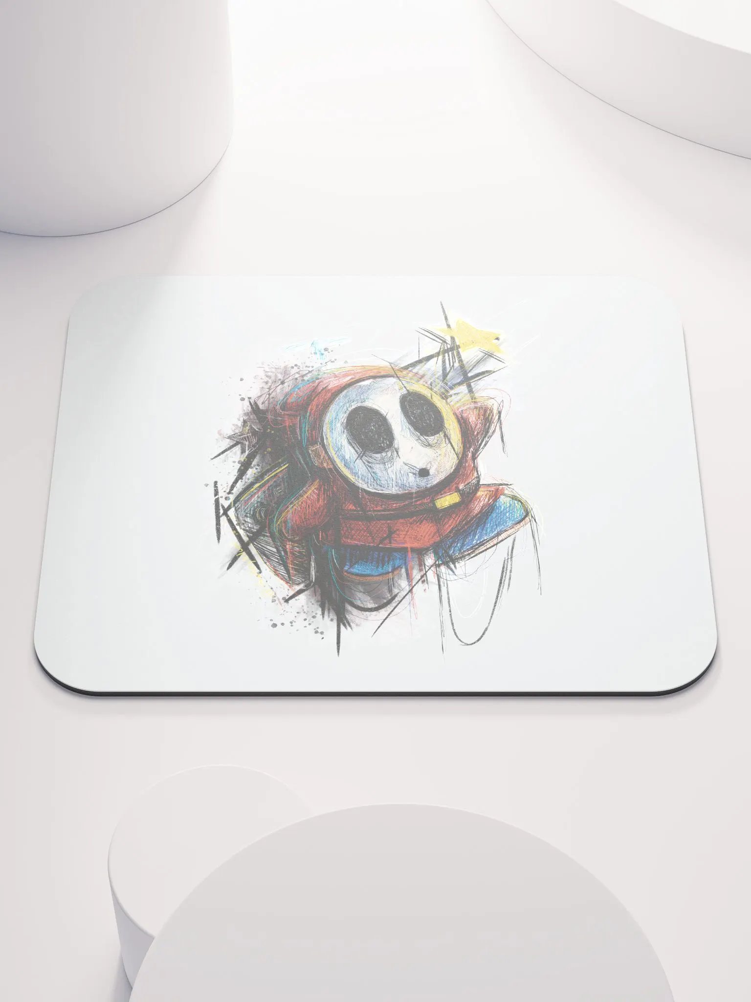 Shy Guy by StephyJ Mouse Pad product image (1)