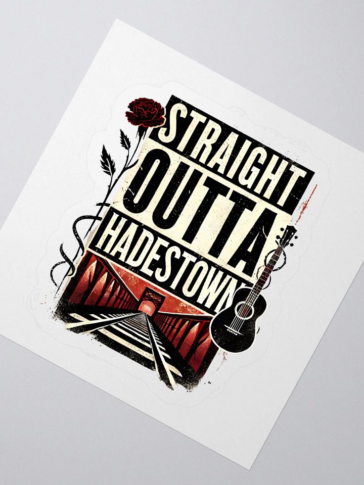Straight Outta Hadestown - Kiss-Cut Stickers product image (4)