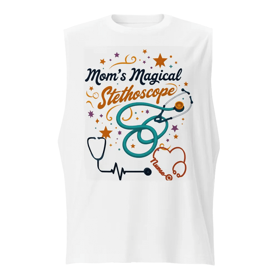 Mom's Magical Stethoscope Muscle Tank product image (1)